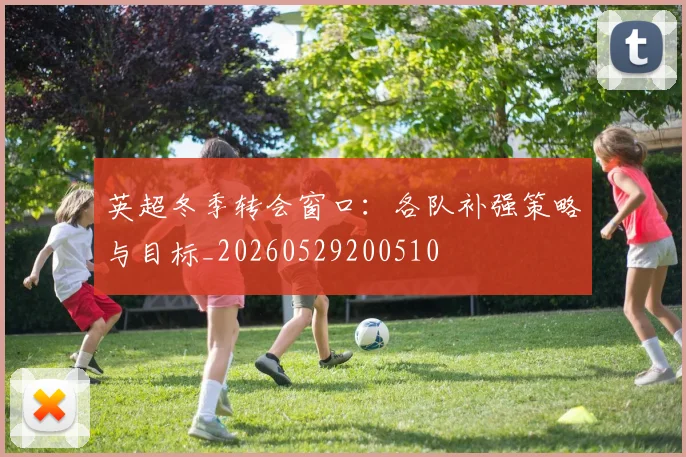 英超冬季转会窗口：各队补强策略与目标_20260529200510